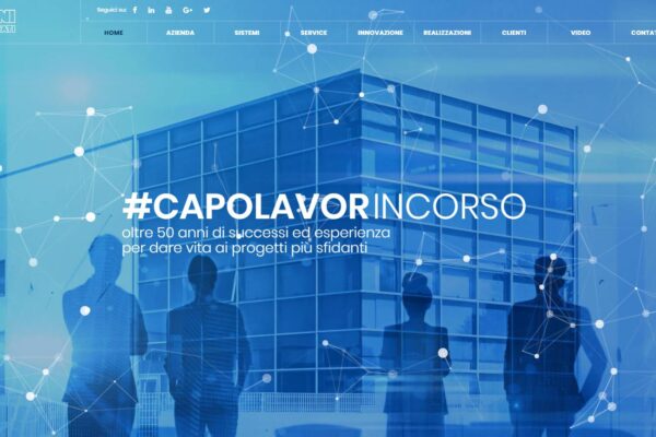 Il nuovo sito internet Manini Prefabbricati
