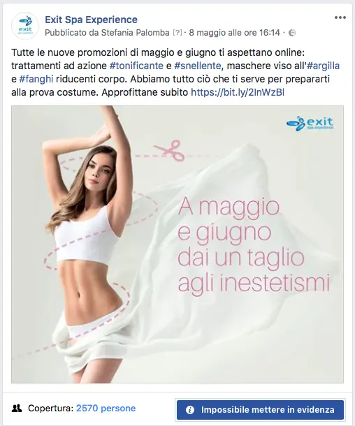 Social Media Marketing Exit Spa