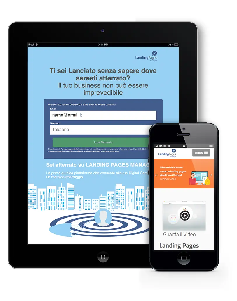 Scopri Landing Pages Manager Scopri Landing Pages Manager