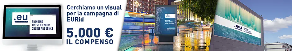 Un visual per la nuova campagna EURid