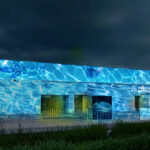 Esterno acqua illuminato Exit Spa experience - Terme Saronno