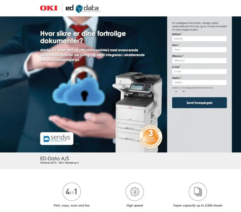 Landing Pages Managers sbarca in Danimarca