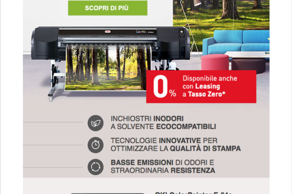 Campagna Advertising OKI EUROPE PLOTTER
