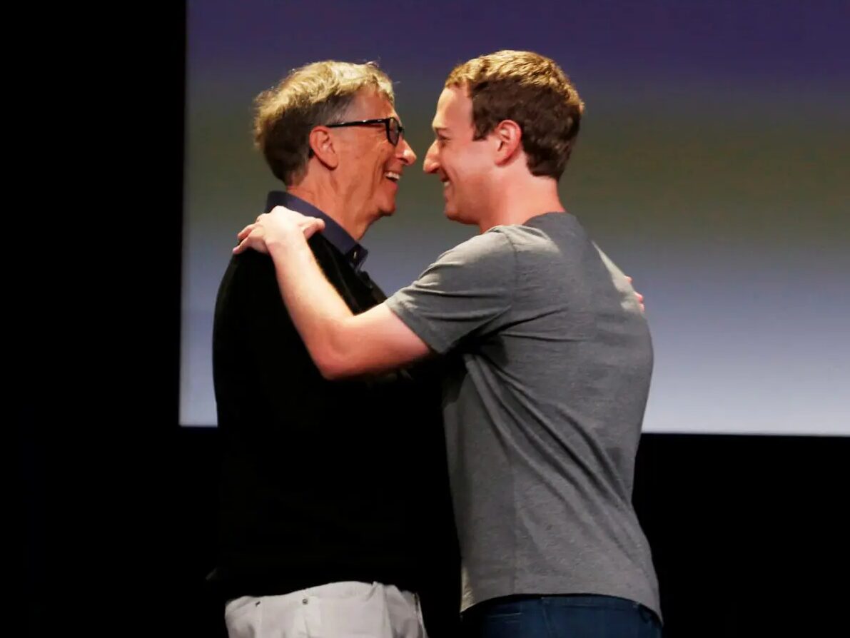 Bill Gater Mark Zuckerberg Bill Gater Mark Zuckerberg