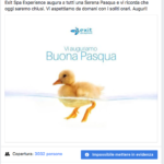 I social Media e le PR per Exit Spa Experience Buona Pasqua
