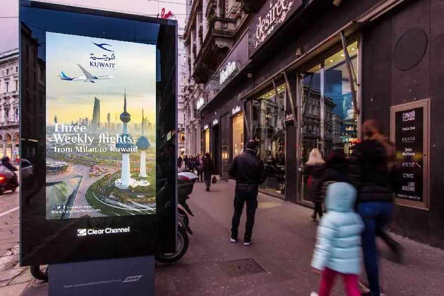 Kuwait Airways: decolla l’advertising a Milano con Agenzia Brand
