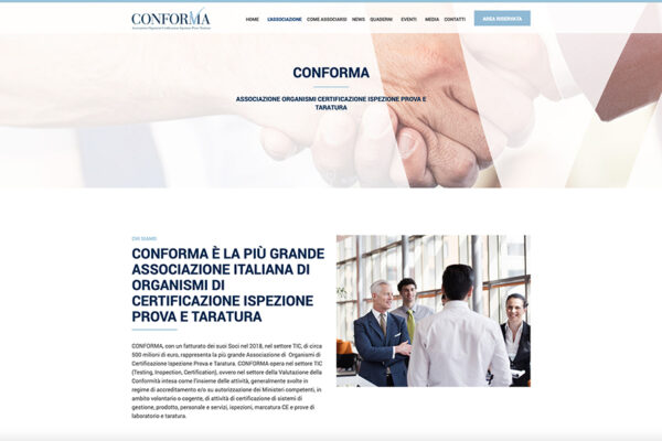 Online il nuovo sito di Conforma