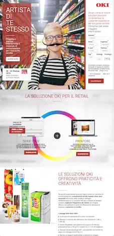 Campagna OKI diventa artista