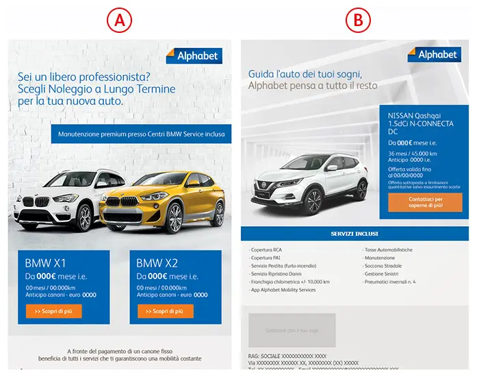 Il colore delle auto nell'ADV