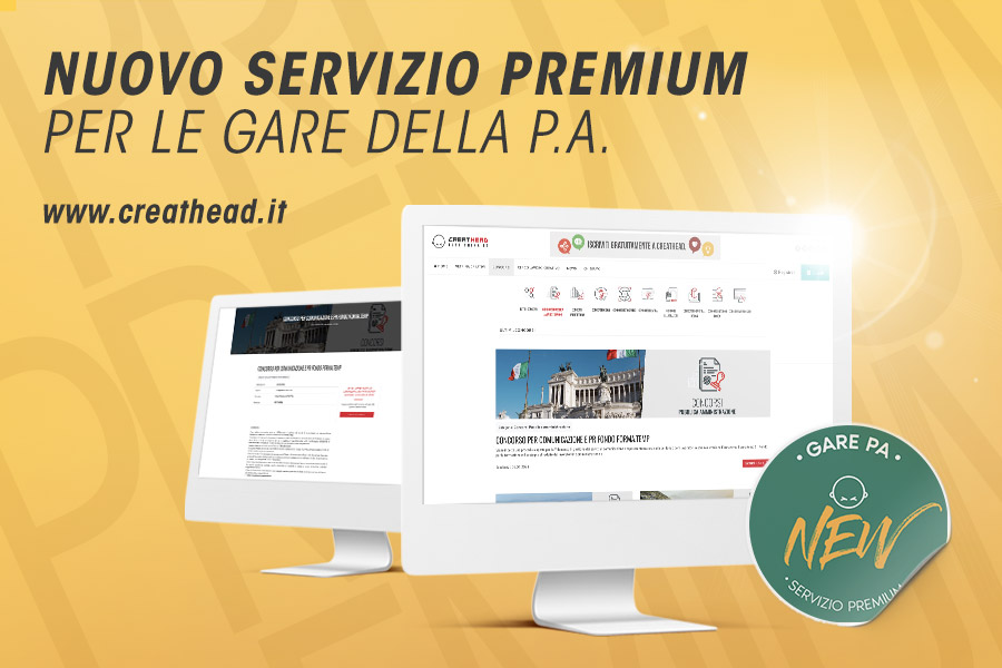 Agenzia Brand, attraverso il suo marchio Creathead, lancia il nuovo servizio premium di Concorsi Creativi della Pubblica Amministrazione