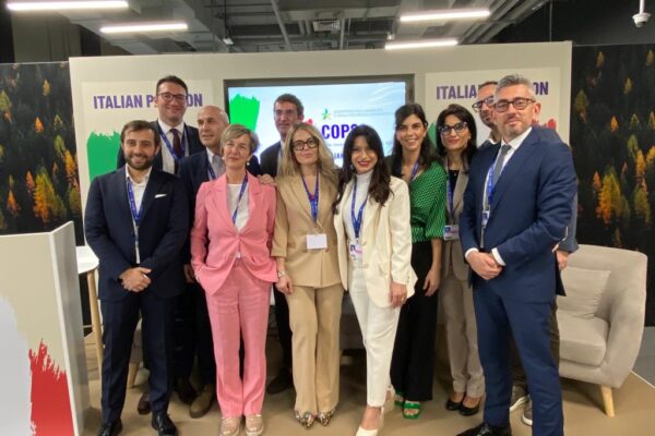 Manini Prefabbricati al padiglione Italia COP28 di Dubai
