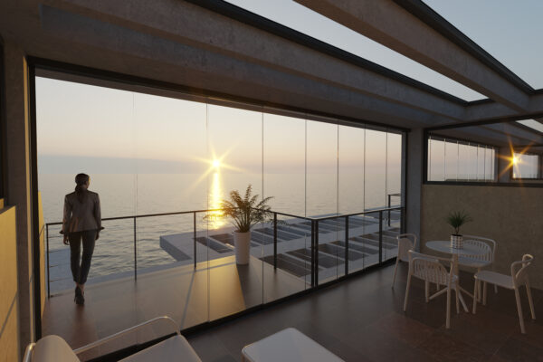 Gaviota presenta la rivoluzionaria vetrata panoramica Zoe